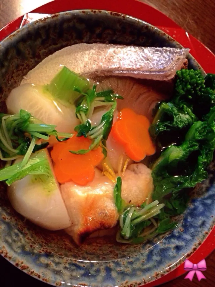 鰤のお雑煮…|おりぃさん