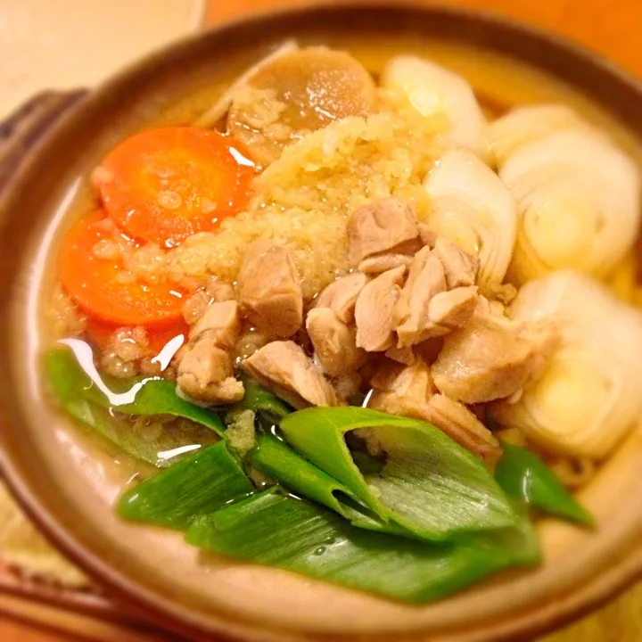 鍋焼きうどん|ともえさん