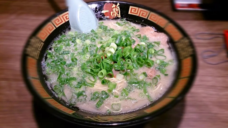 とんこつラーメン ネギ4倍|ボンゴさん