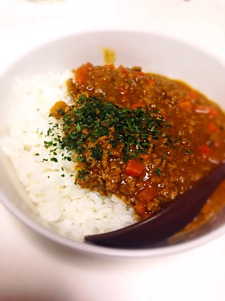 挽肉たっぷりキーマカレー|きこさん