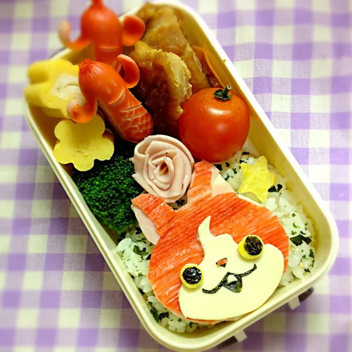 妖怪ウォッチ ジバニャン☆弁当|あけみさん