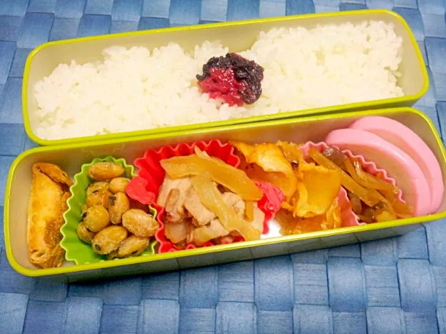 Snapdishの料理写真:2013.1.10
旦那お弁当(*^^*)|さやさん