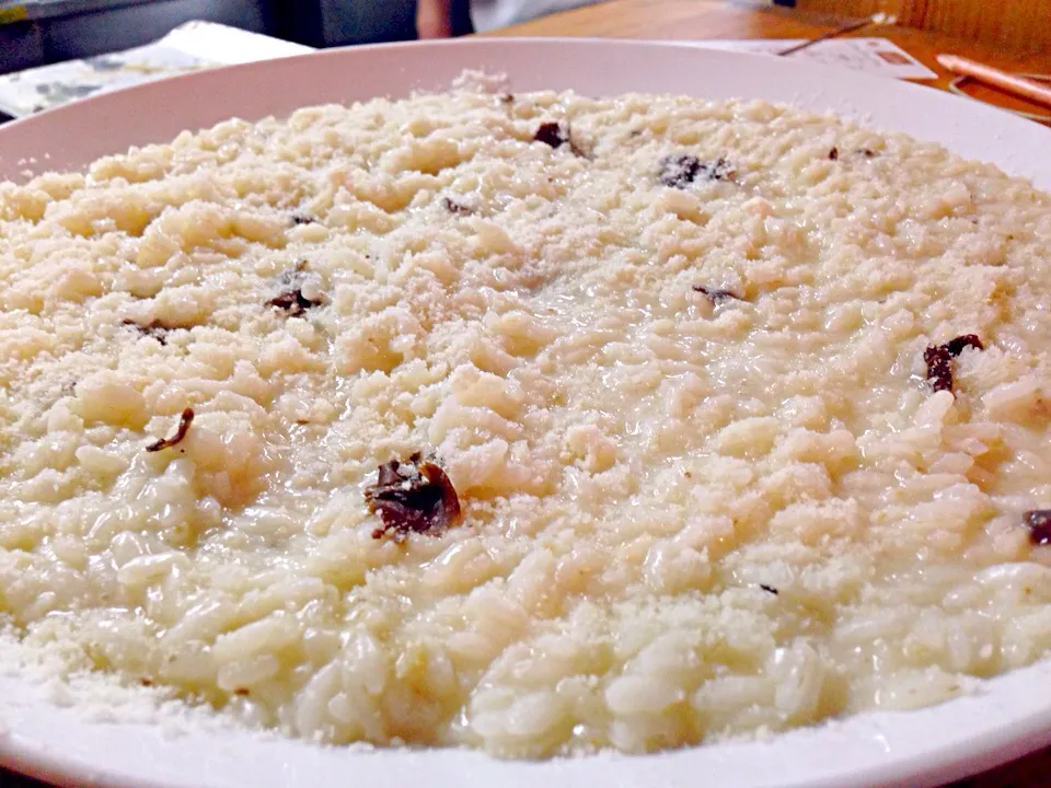 Risotto tartufo nero!!|Rickey Micさん