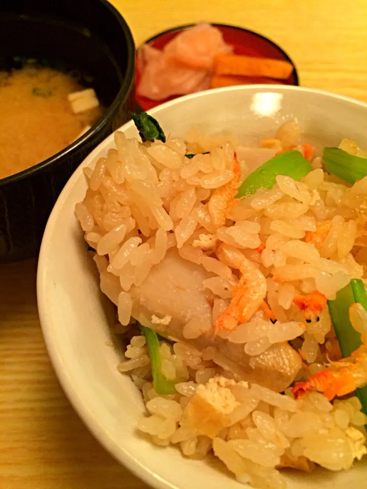 御飯 桜海老香る海老芋炊き込み御飯|ダンディ☆和田さん