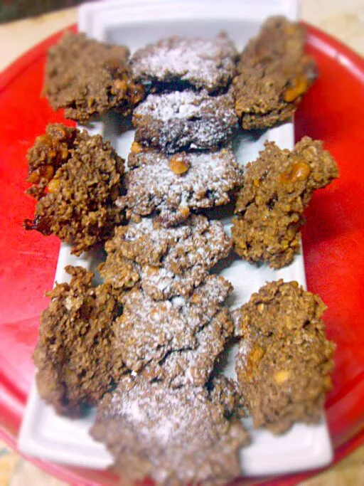 oatmeal chocolate cookie whith peanuts|clairさん