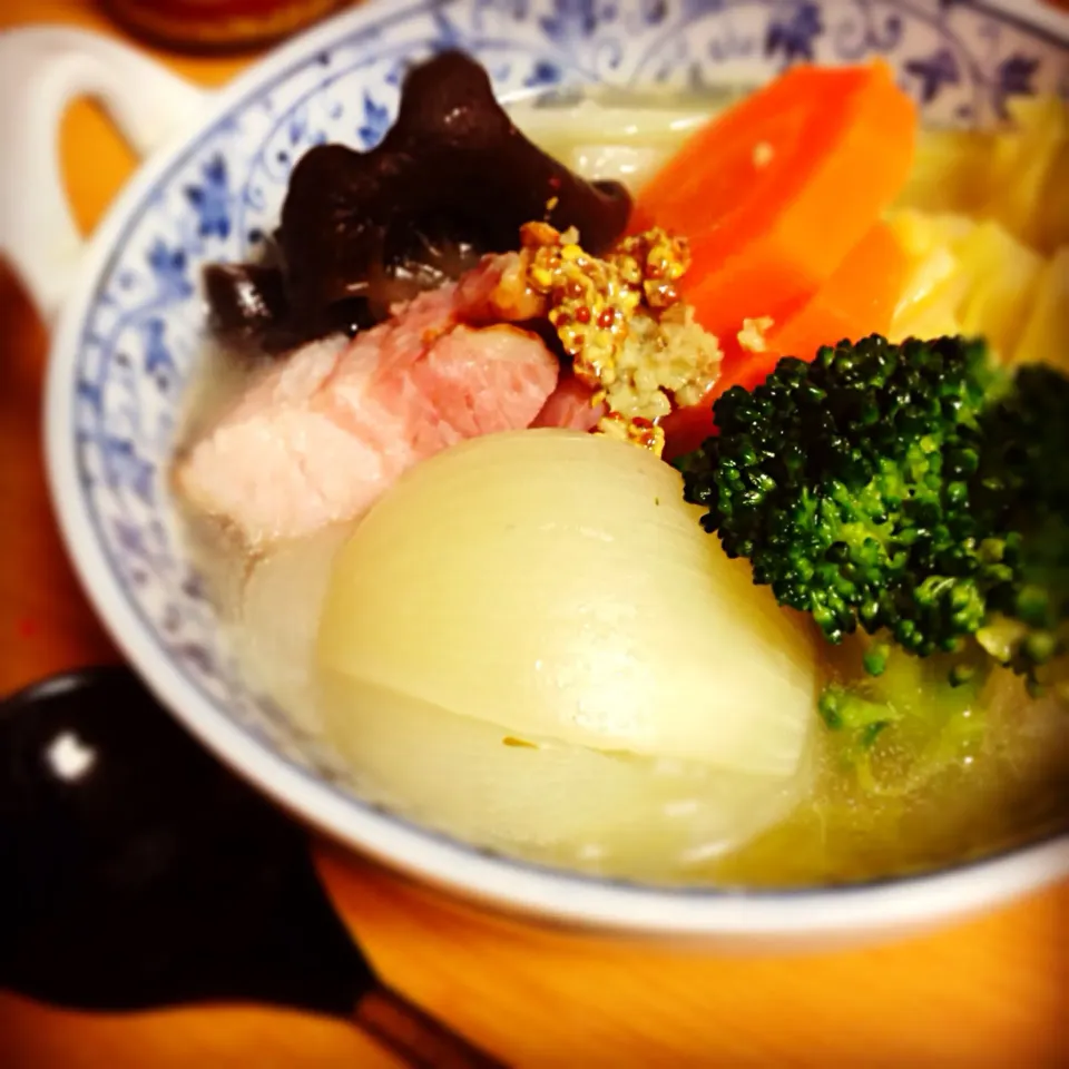 Pot-au-feu   スープも一緒に。|kctreeさん