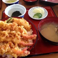 Snapdishの料理写真:活き天丼|yukimiさん