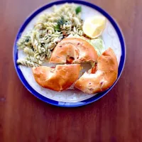 Bagel and pasta|aliceさん