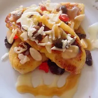 Caramelized Banana with Raisin and Almond|mega niken ratriekaさん