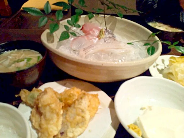 Snapdishの料理写真:＊さしみ定食＊|mumさん