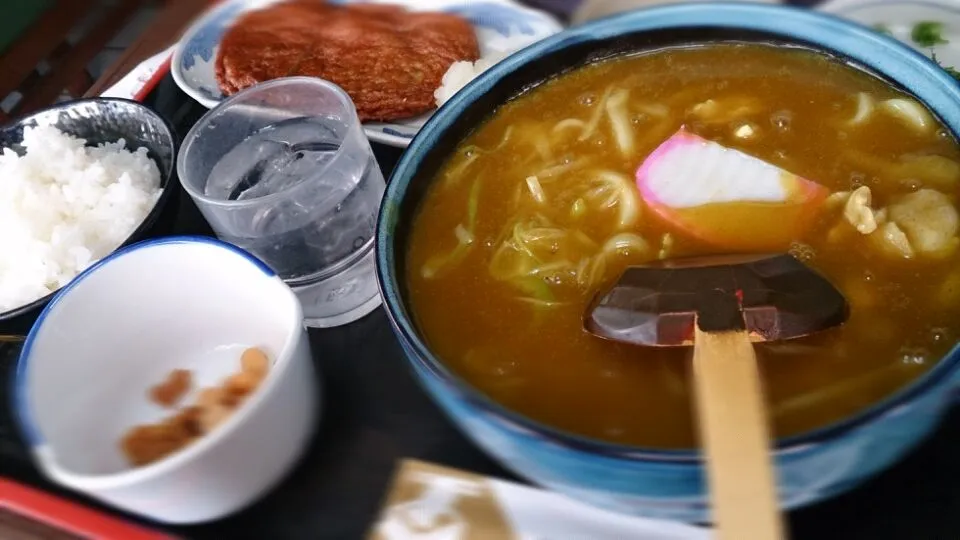 カレー南定食|ボンゴさん