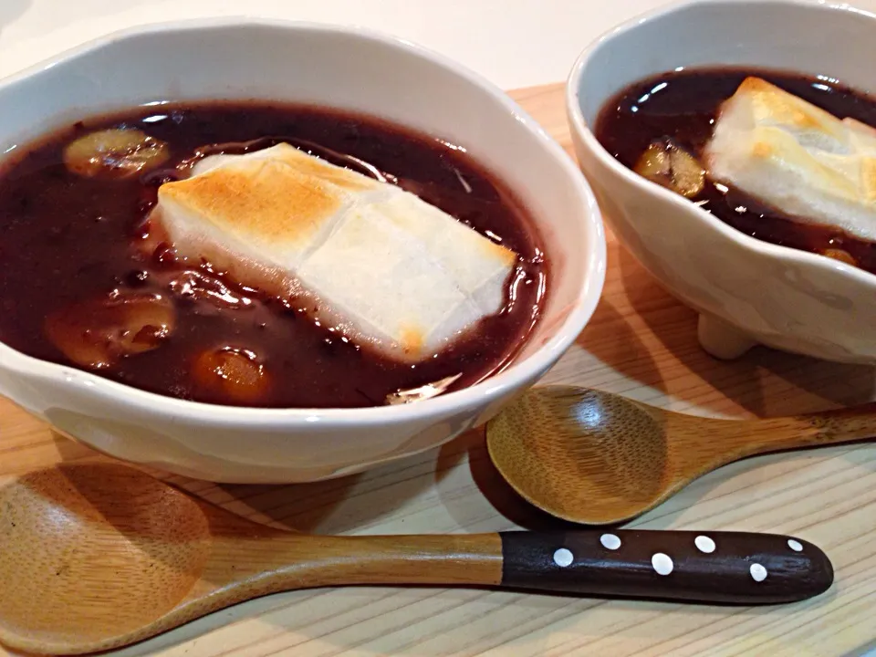 食の楽しさ無限大！ ＦＯＯＺＡさんの料理 もち入り栗ぜんざい|suzukaさん