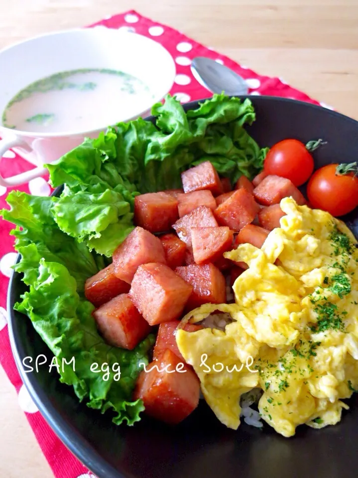 Snapdishの料理写真:スパム丼|ゆりえさん