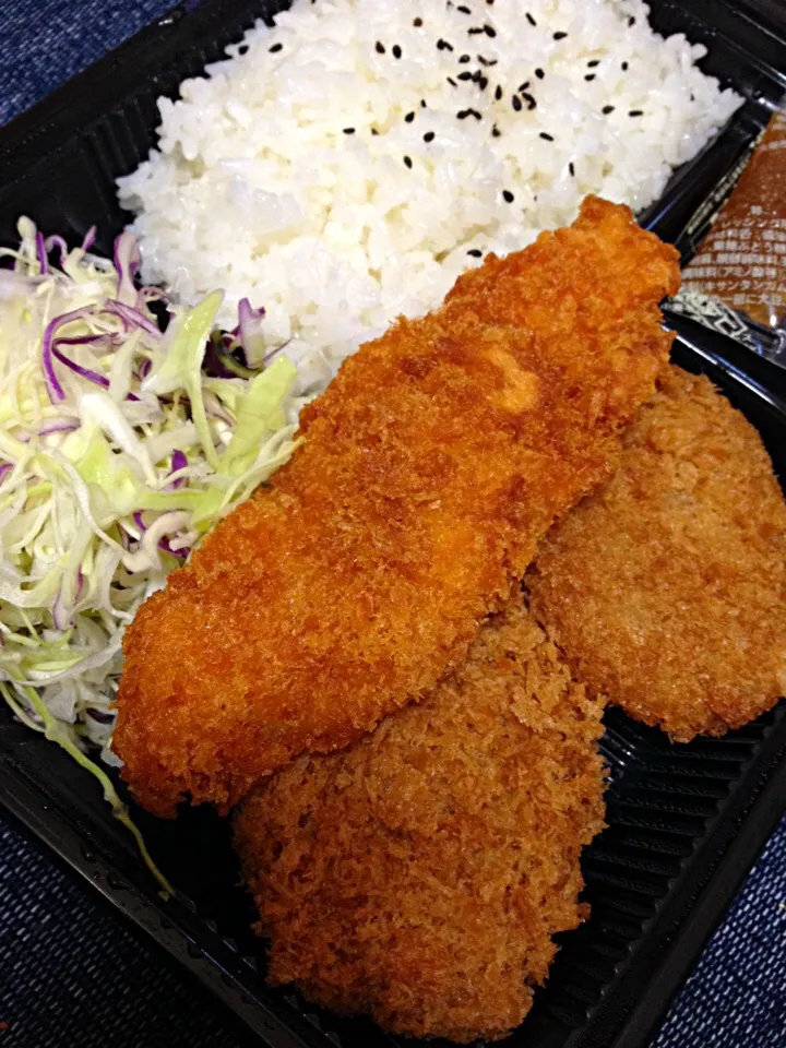 とんかつがんこ サービス弁当|ばーさんさん