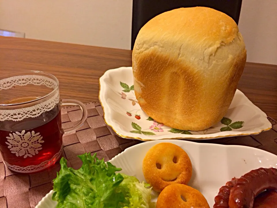 焼き立て食パン朝ごはん|miyukiさん