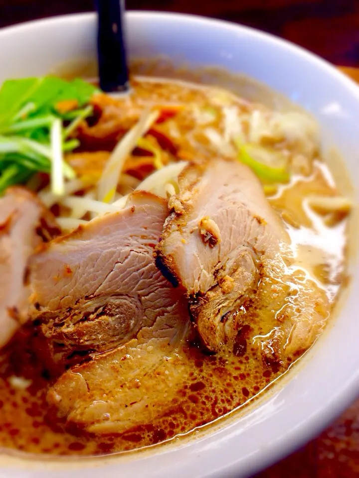 チャーシュー味噌ラーメン♡|かよさん