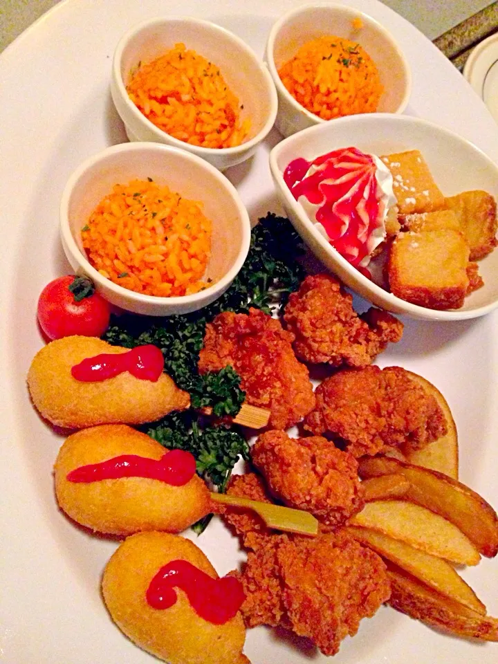 大人でもたのめるお子様ランチw|☆けいにゃ☆さん