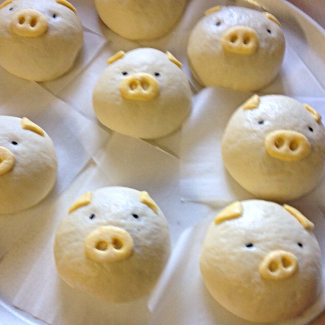 幸せの黄色い豚まん蒸す前 たかまん Snapdish スナップディッシュ Id Kckeda