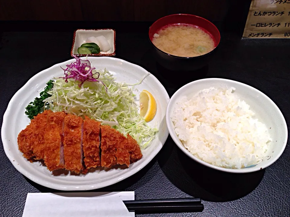 ロースカツ定食|ハギーさん