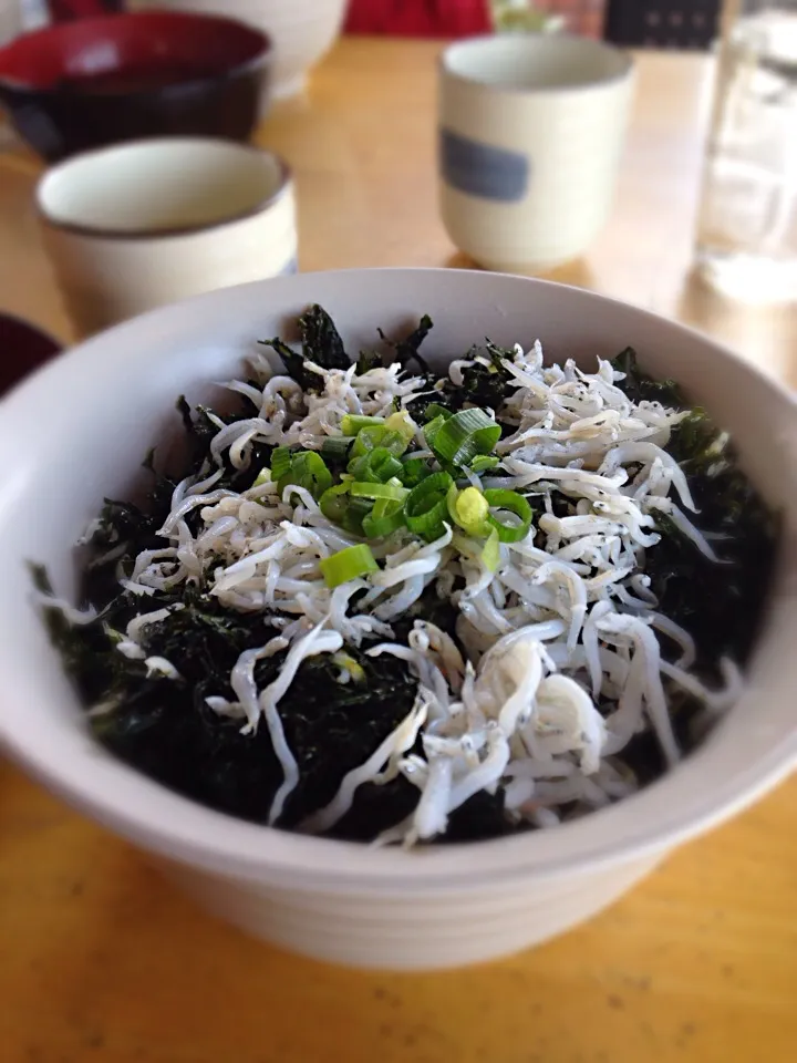 シラスと海苔の丼物|Masaki Toyomitsuさん