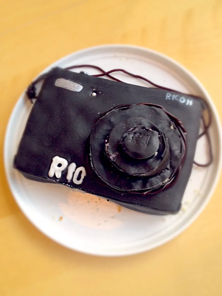 Birthday cake for a camera lover.|wallさん