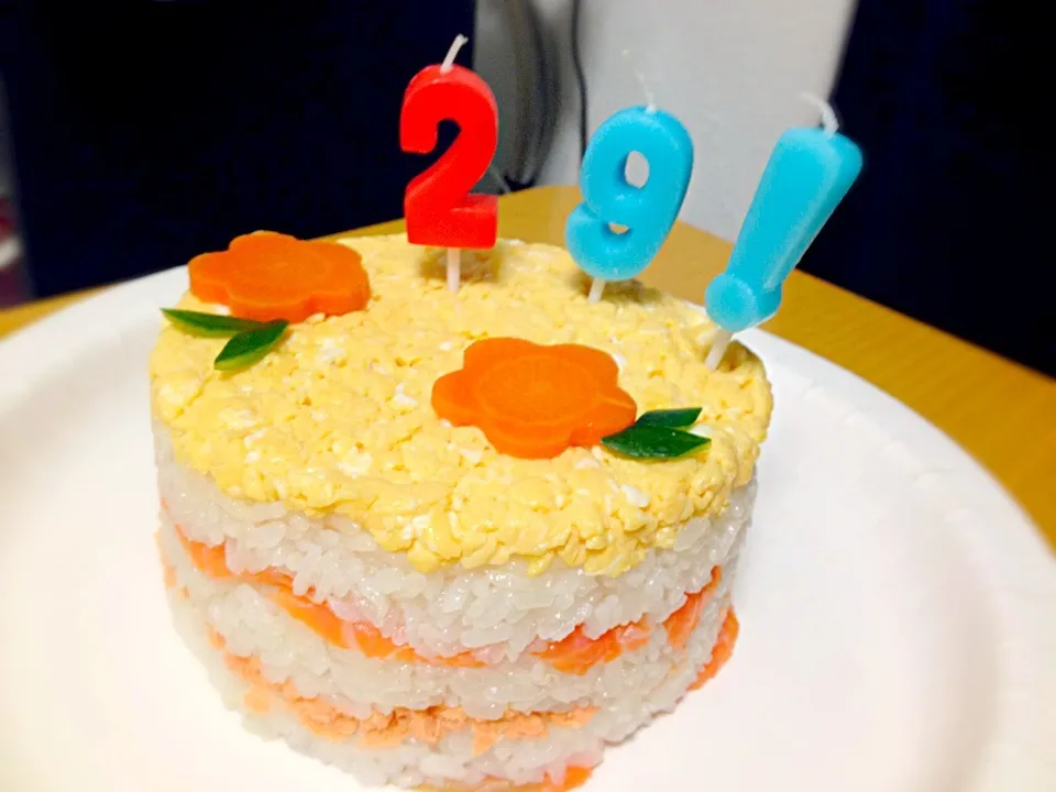 お誕生日ケーキ寿司|くれさん