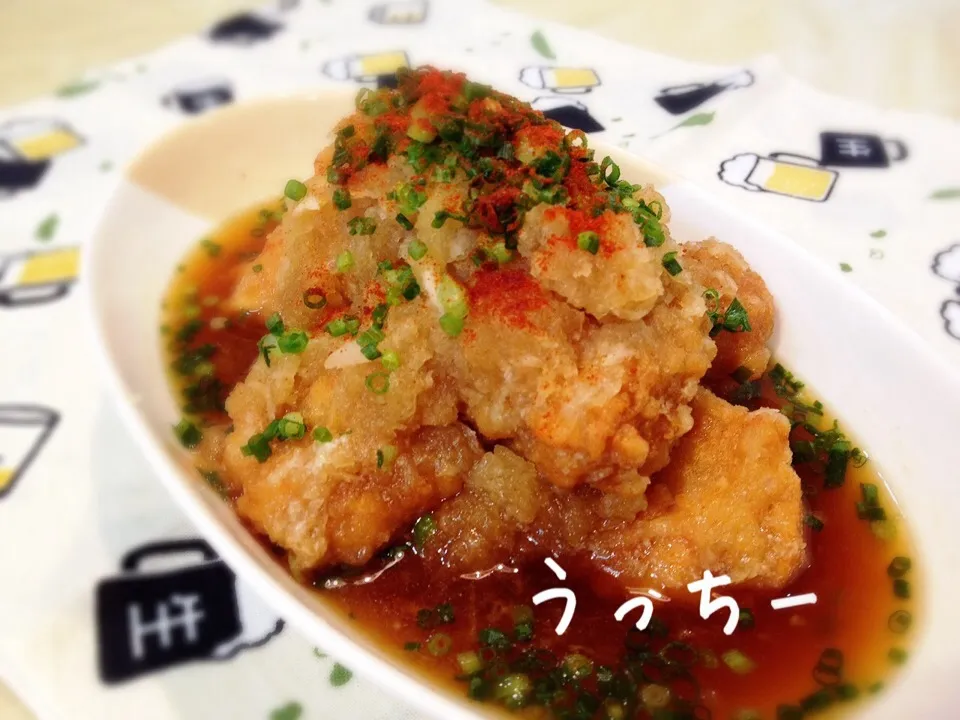 くららちゃんの『鶏肉のみぞれ煮』|うっちーさん