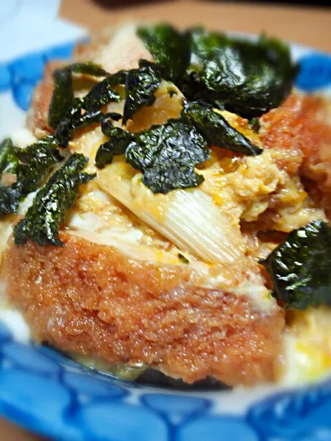 大盛りチキンカツ丼|高村幹子さん