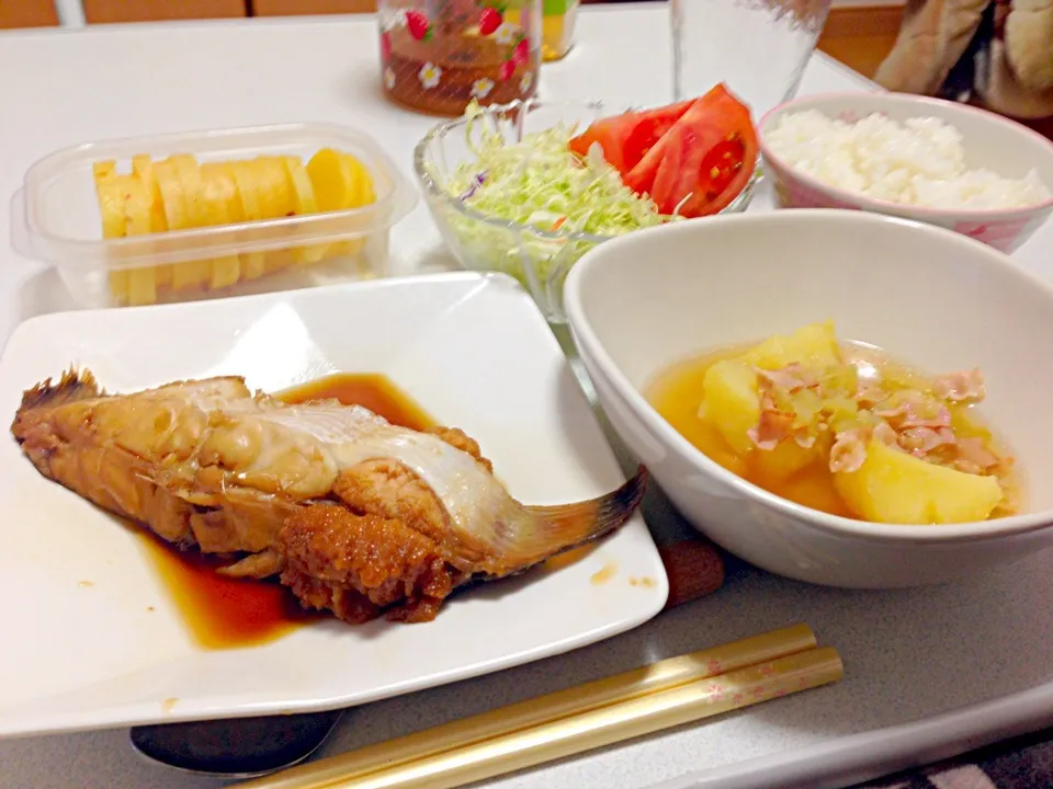 Snapdishの料理写真:かれいの煮付け|さおり♥さん