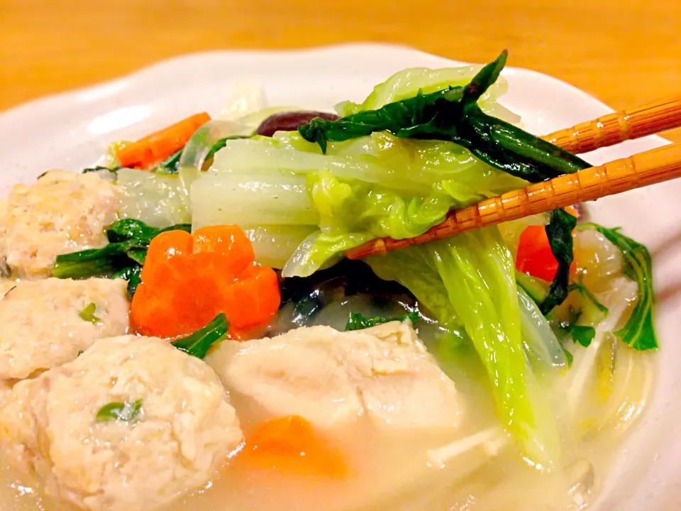 地鶏だし 塩鍋|pepiさん