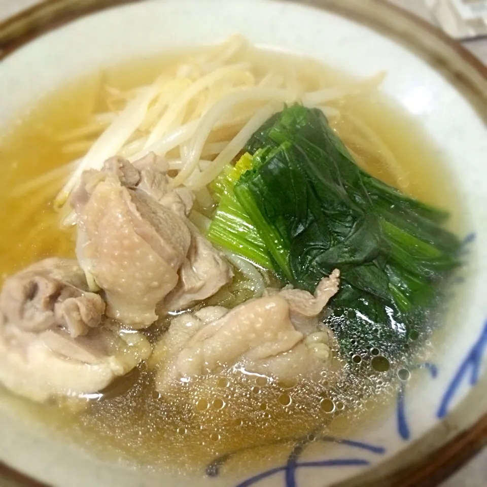 鶏塩ラーメン|ごるびーさん