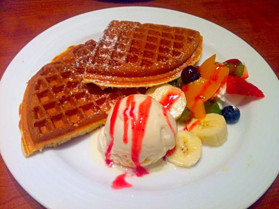 Fruit waffle|skyblueさん