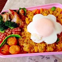 ドライカレーのお弁当|シェリーさん