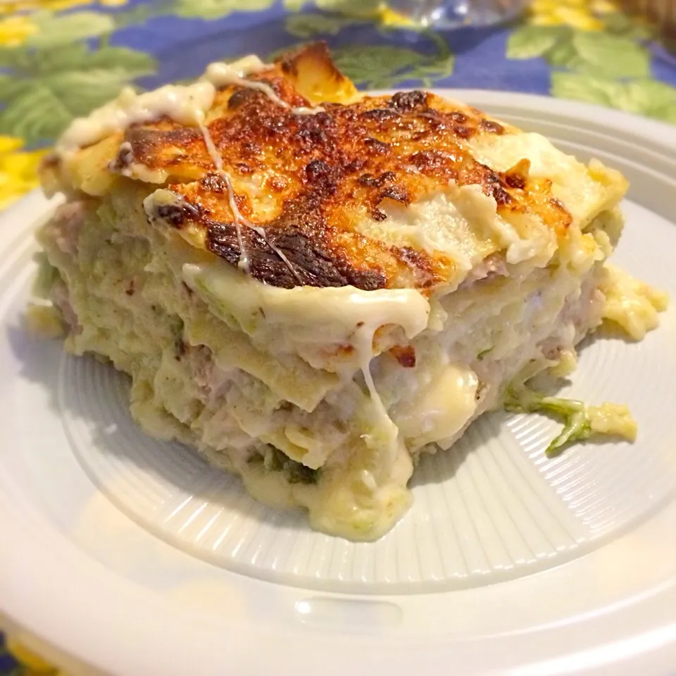 Lasagna with cauliflower and sausage - Lasagna con cavolfiore e salsiccia|Rossellaさん