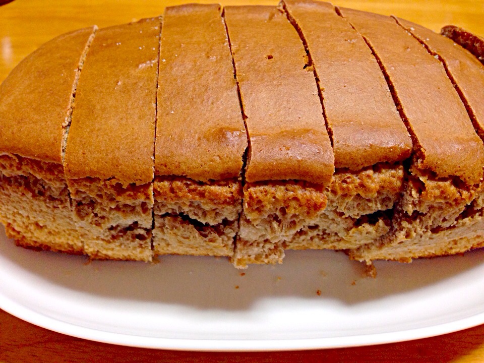 超簡単 ホットケーキミックスで あんこのパウンドケーキ プー Snapdish スナップディッシュ Id 9ezuja