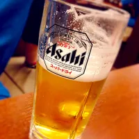 Snapdishの料理写真:湯上りビール|Keiko Miuraさん