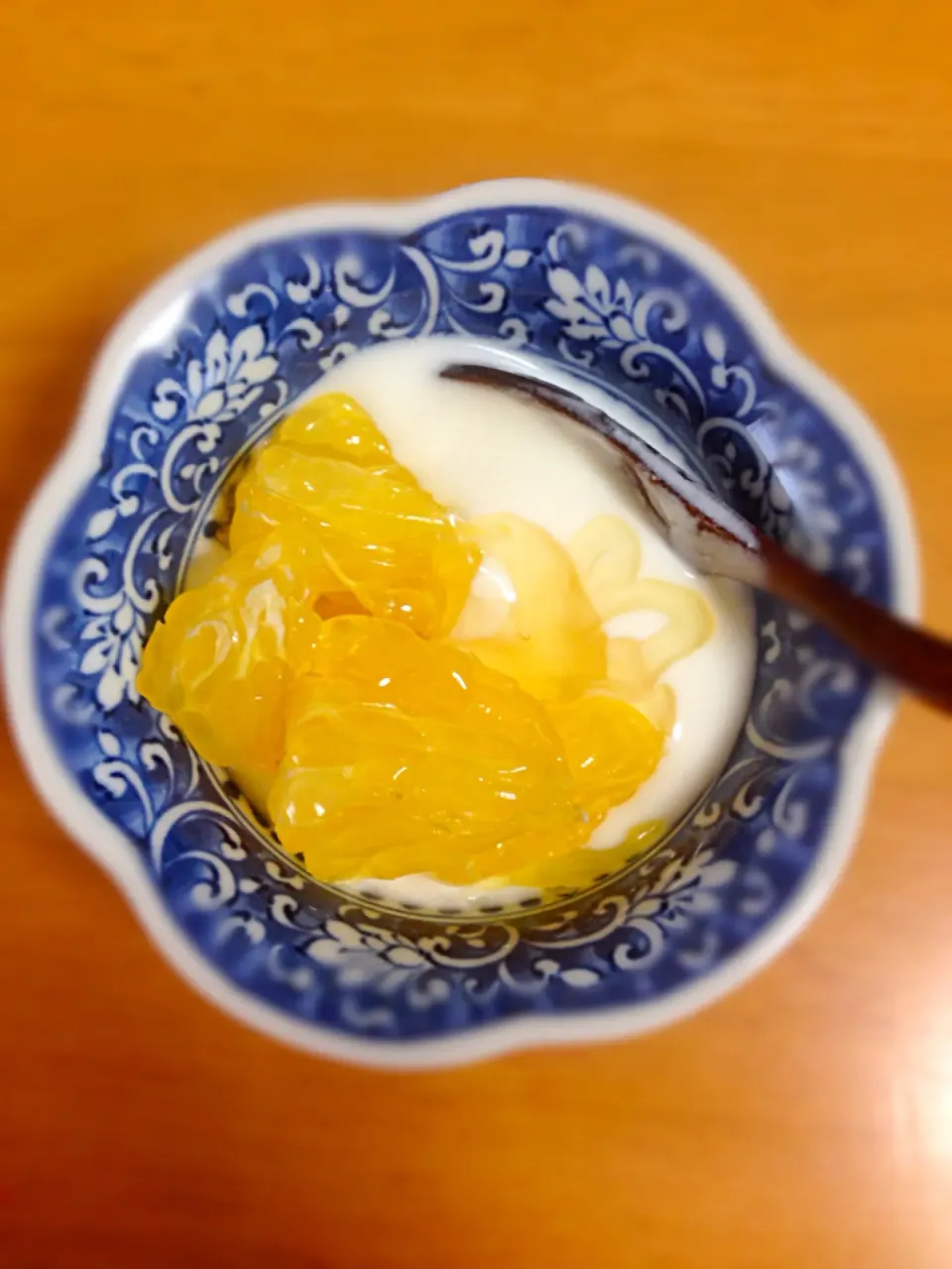 八朔蜂蜜ヨーグルト Yogurt,honey&tangerine|kctreeさん