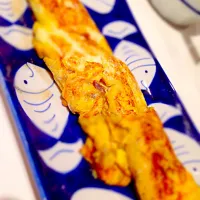 娘が初めて作った玉子焼き|senooさん