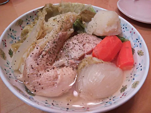 Snapdishの料理写真:バラ肉と野菜のポトフ|gontaさん