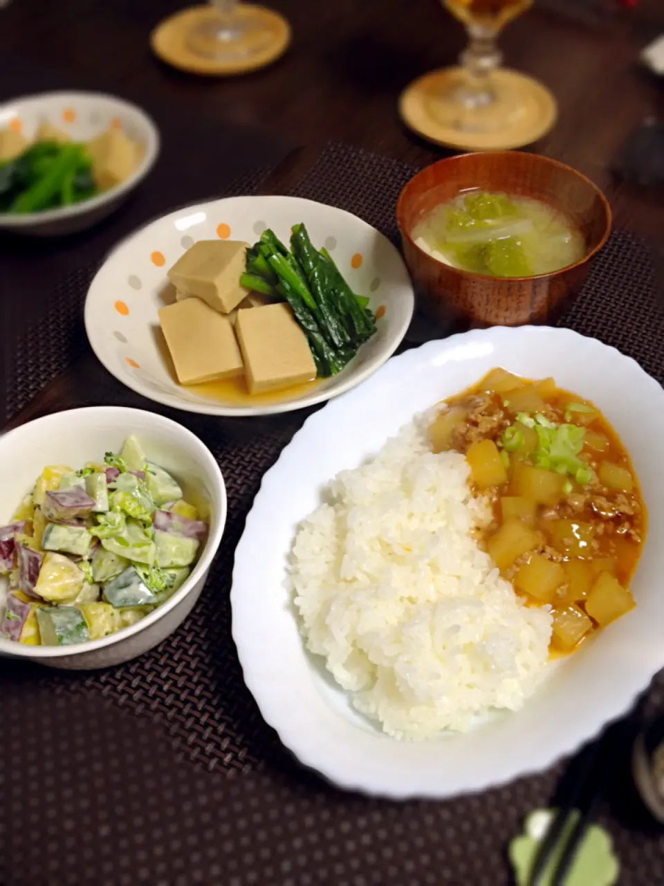 麻婆大根の晩ご飯|mikaさん