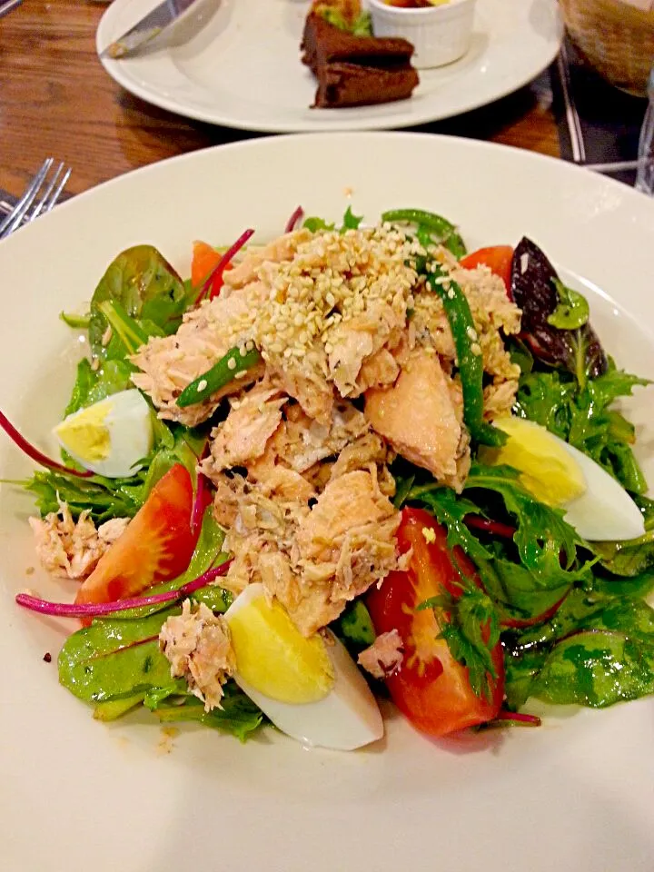 salmon salad|ashleyさん