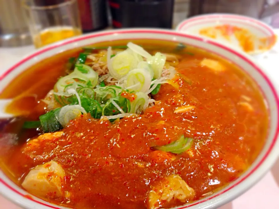 渋谷限定  麻辣麺に麻婆豆腐をトッピング*\(^o^)/*|まあん👽さん