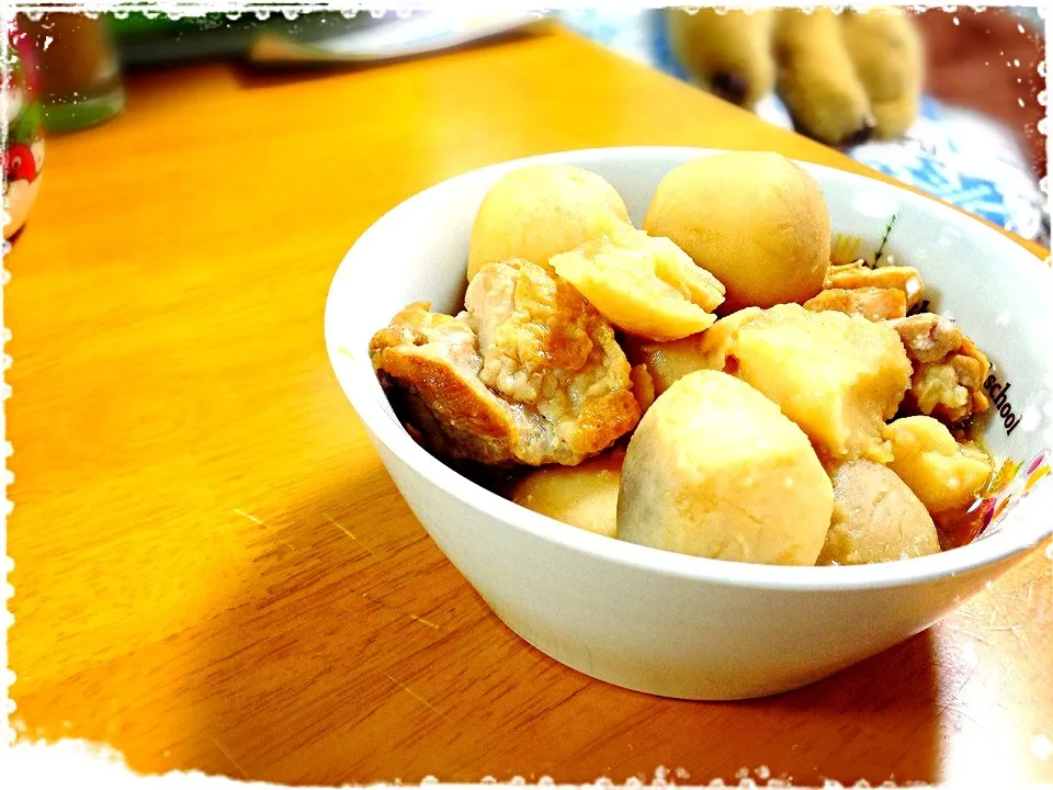 鶏肉と里芋の煮転がし|ひかるさん