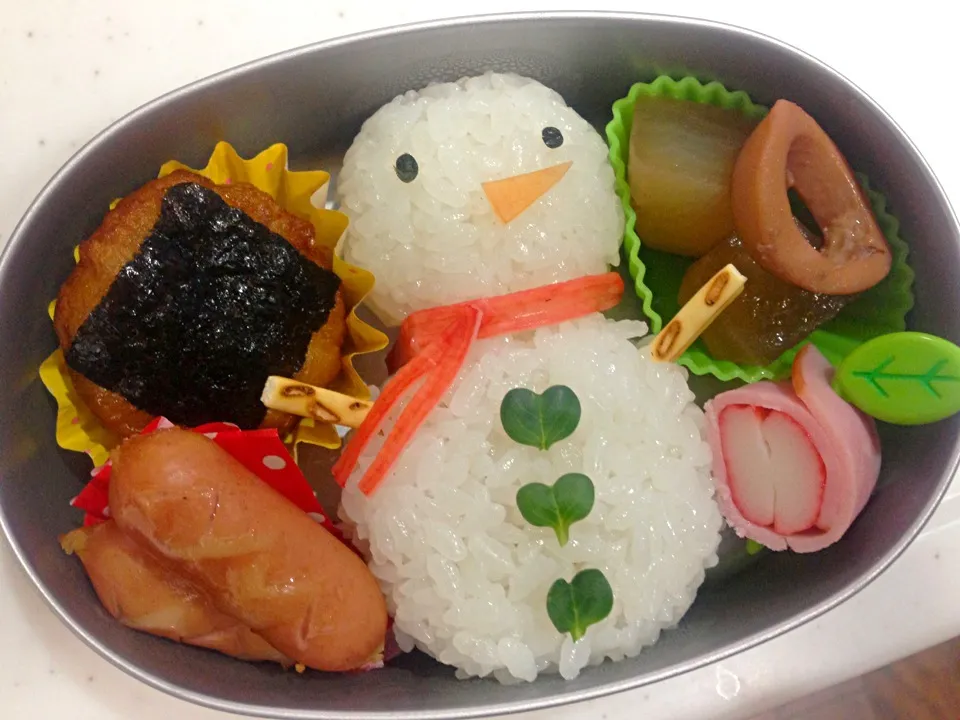 久々の〜雪だるまお弁当♡|Yuiko Naganumaさん