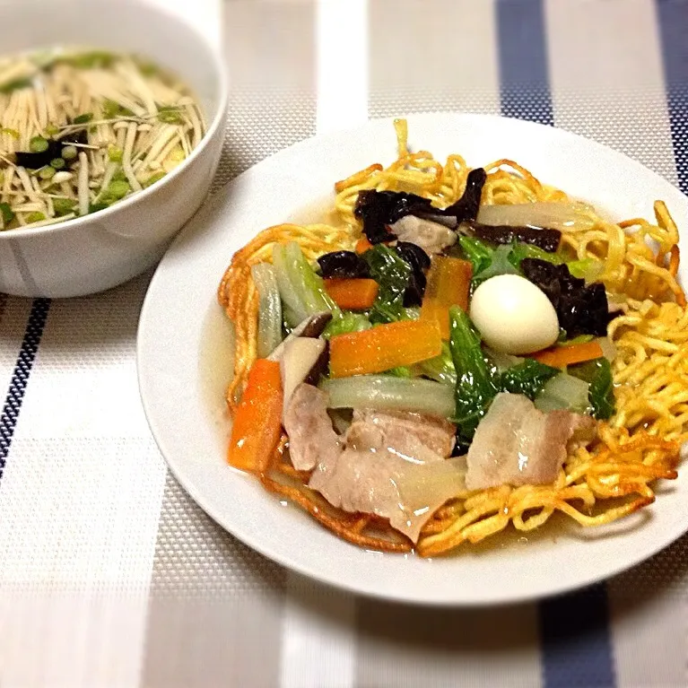 Snapdishの料理写真:あんかけ焼きそば|美也子さん