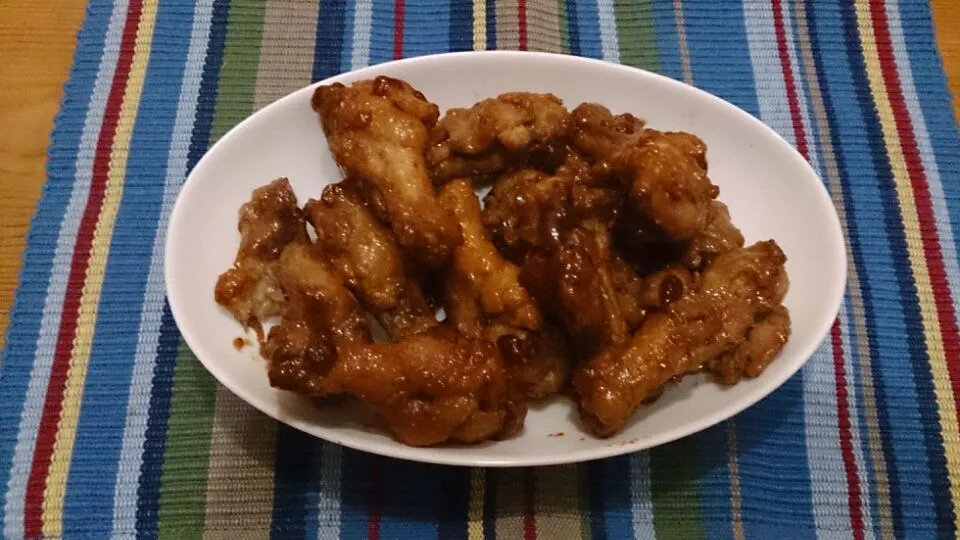 骨付き唐揚げを、甘辛煮！
子供たちは止まりません♪|Kikuno Saitoさん