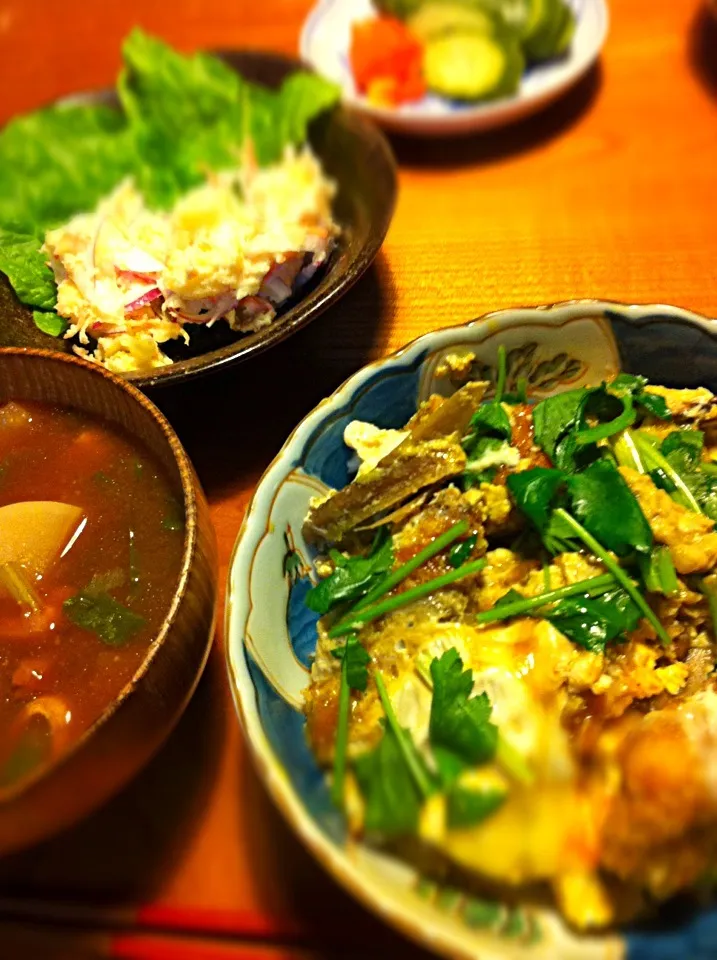 カキフライとゴボウの丼！|Suzuki Akikoさん