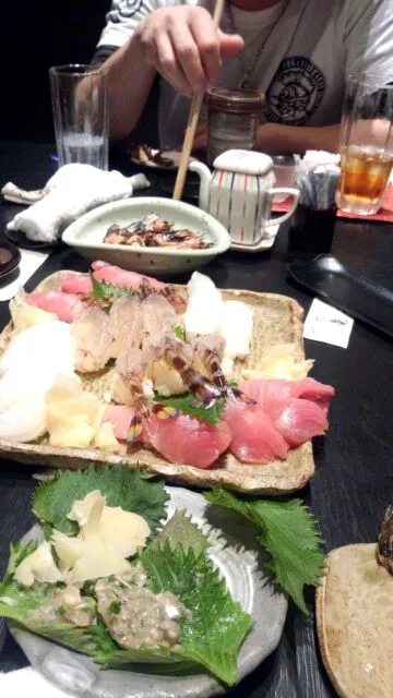 車海老のにぎり「生っす」↑すんません
初めて食いました
コリコリで甘いです( ^^)|えびてんさん