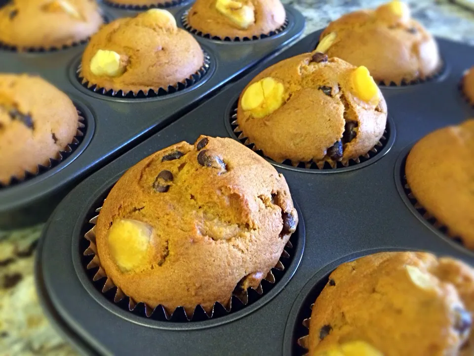 Pumpkin and sweet beans muffin|Nanaさん