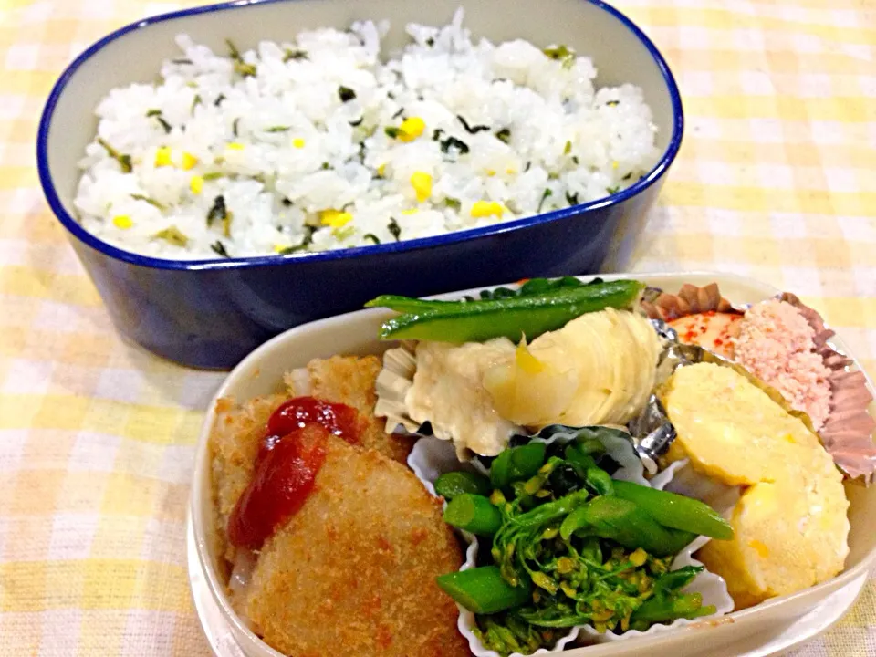 Snapdishの料理写真:1月15日 娘だけ弁当|sakuramochiさん